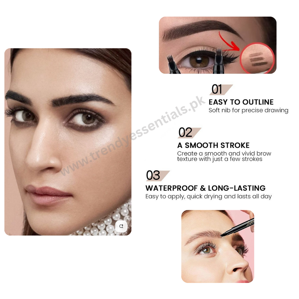 Eyebrow Microblading Pen - Pack of 2 (Made in UAE) 100% Original-Guranteed (FDA Cleared)