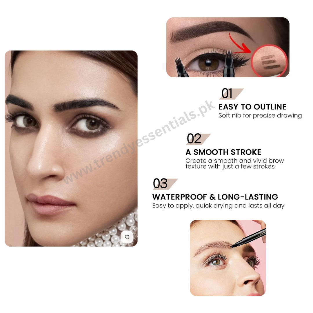 Eyebrow Microblading Pen - Pack of 2 (Made in UAE) 100% Original-Guranteed (FDA Cleared)
