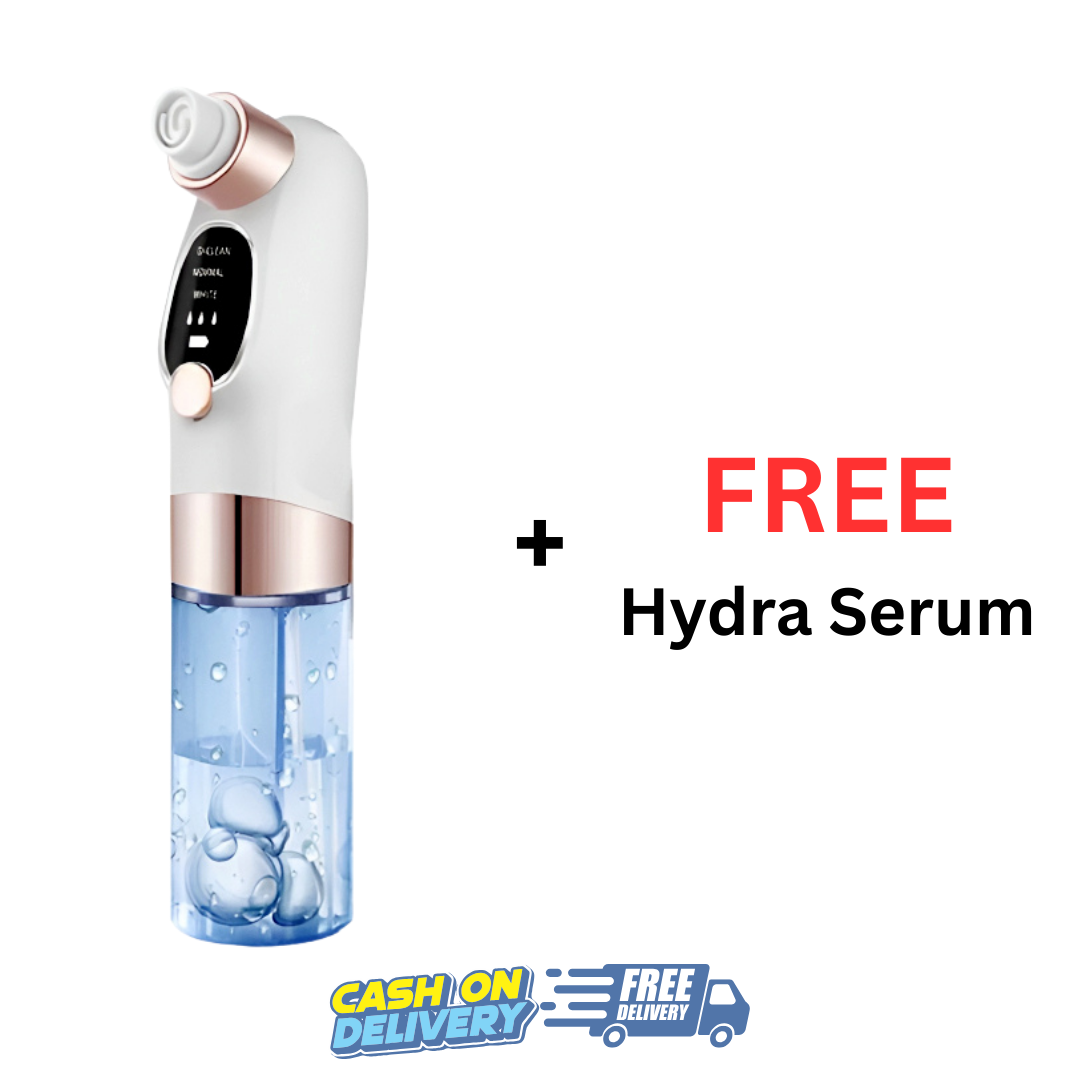 MINI HYDRA FACIAL DEVICE  + FREE HYDRA SERUM - Replacement Warranty