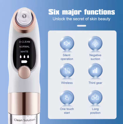 MINI HYDRA FACIAL DEVICE  + FREE HYDRA SERUM - Replacement Warranty
